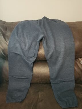 Fruit of the Loom Gray Fleece-Lined Sweatpants